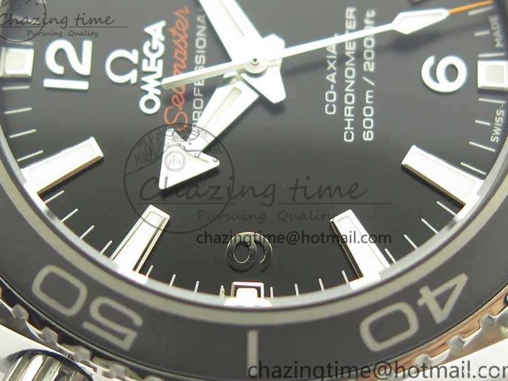 0718 Durable Planet Ocean Professional Ceramic Bezel 42mm 1:1 MK Best Edition Silver Markers On SS Bracelet A 8085